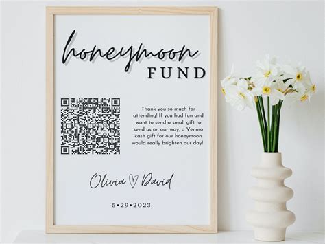 Honeymoon Fund Template